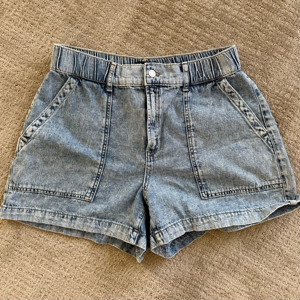 GAP Light Blue Jean Shorts for Women
